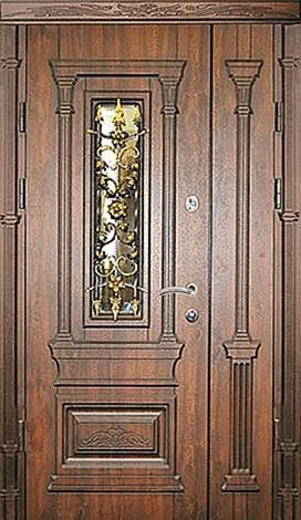 Входная дверь Massive-67 (Массив дерева) - внешняя сторона